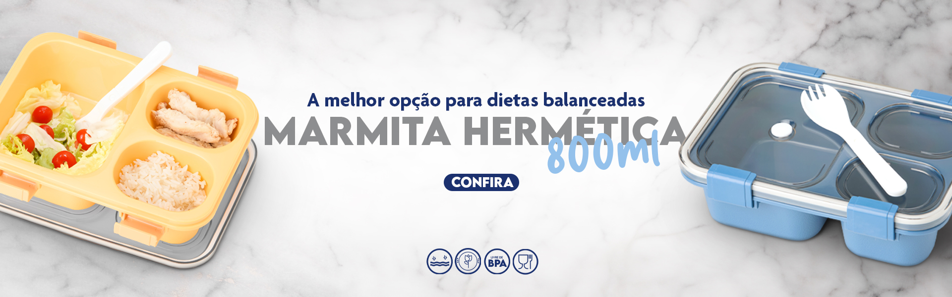 Marmita Hermtica 800ml